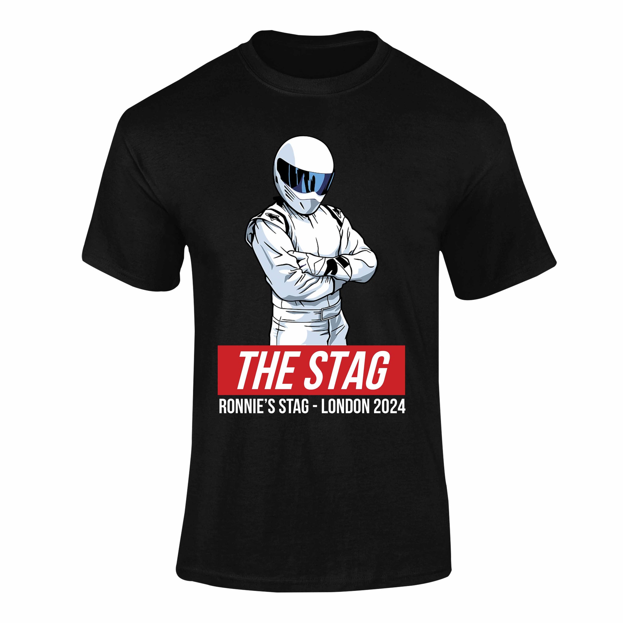 Personalised The Stig Stag T-Shirt