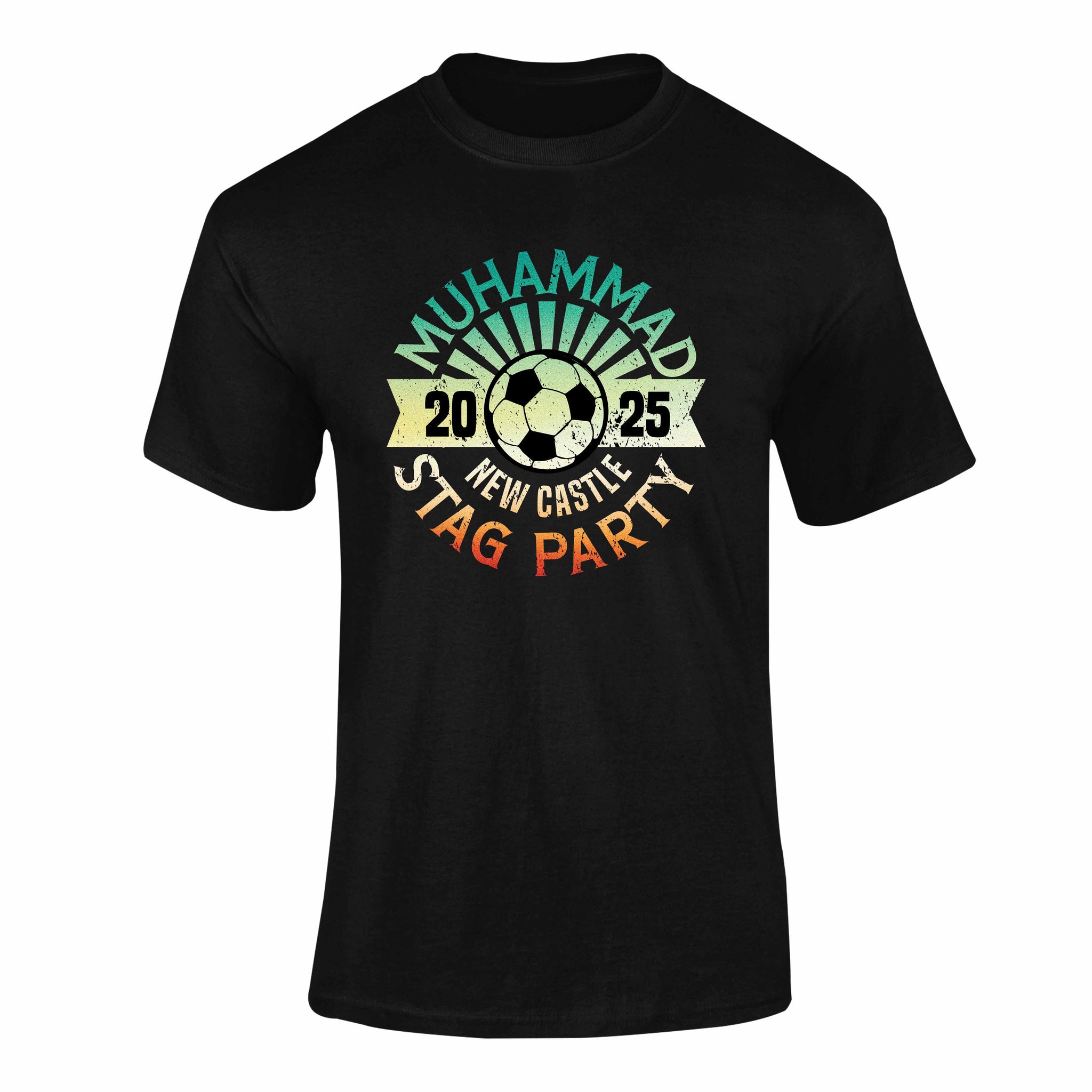 Personalised Football #2 Stag T-Shirt