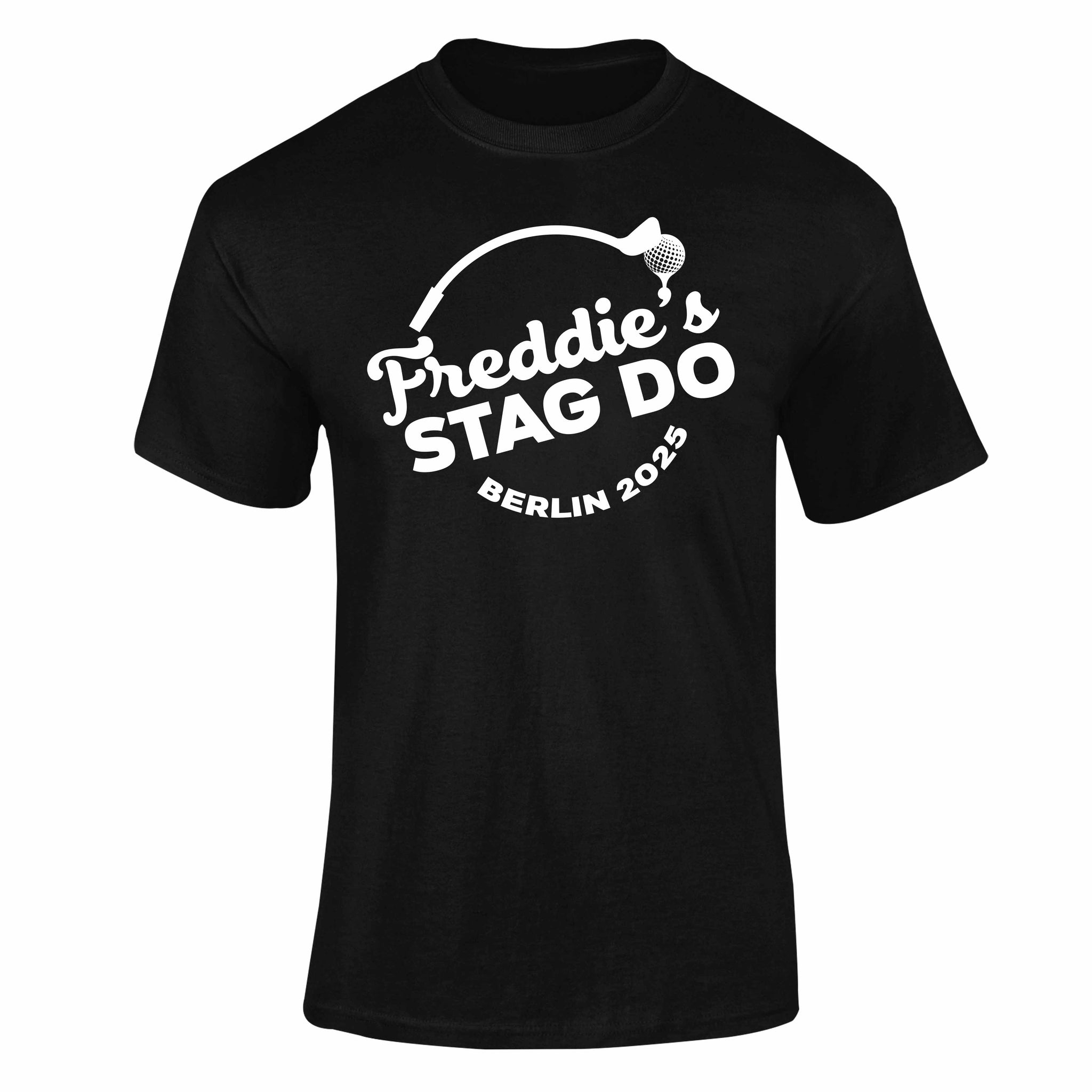 Personalised Golf#3 Stag T-Shirt