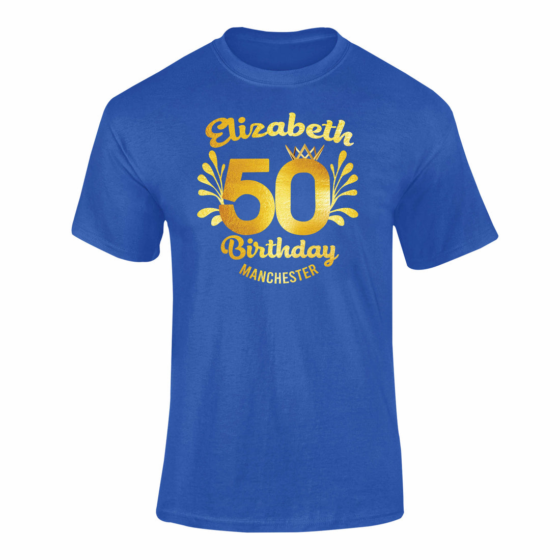 Personalised 50th Birthday Women's - Design 5