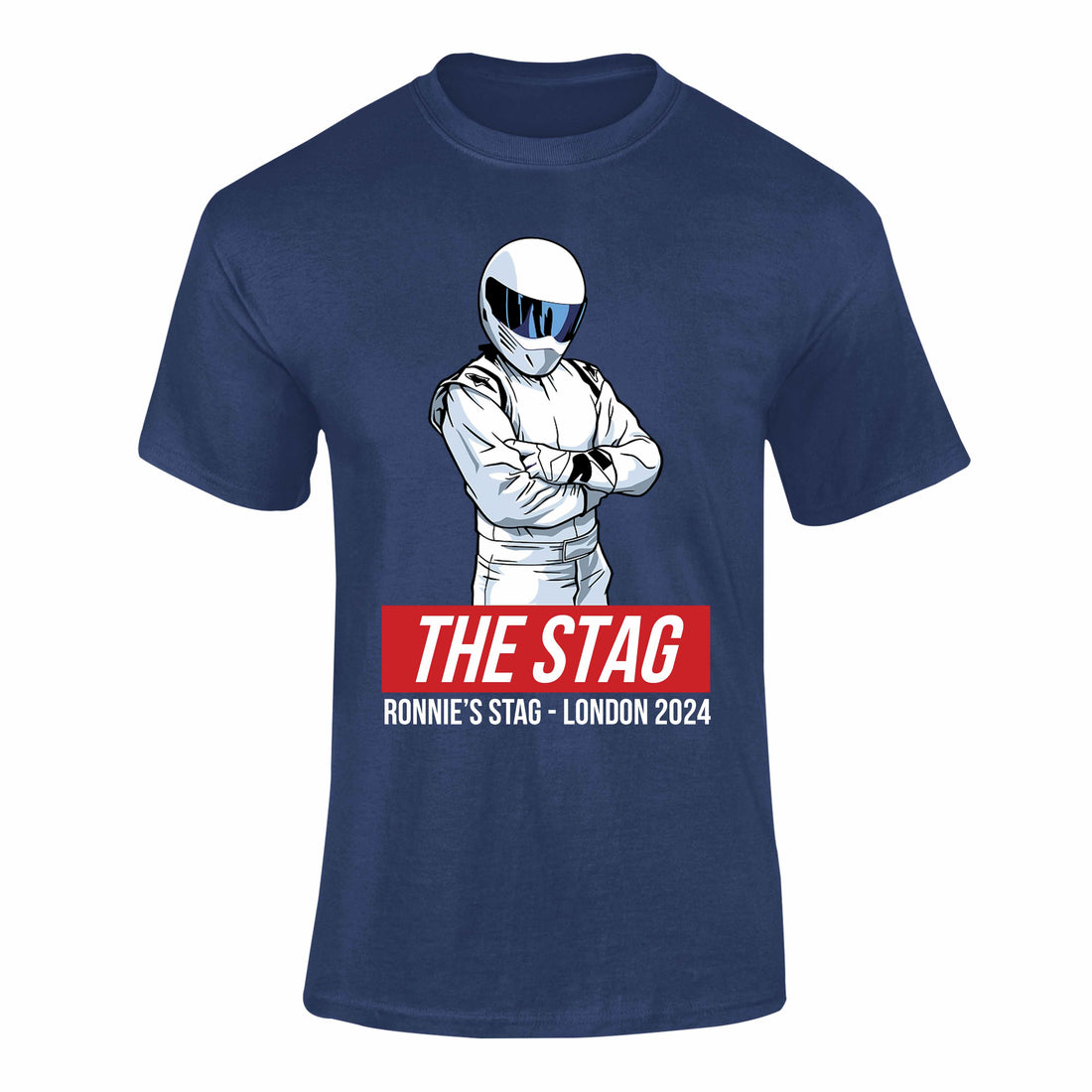 Personalised The Stig Stag T-Shirt