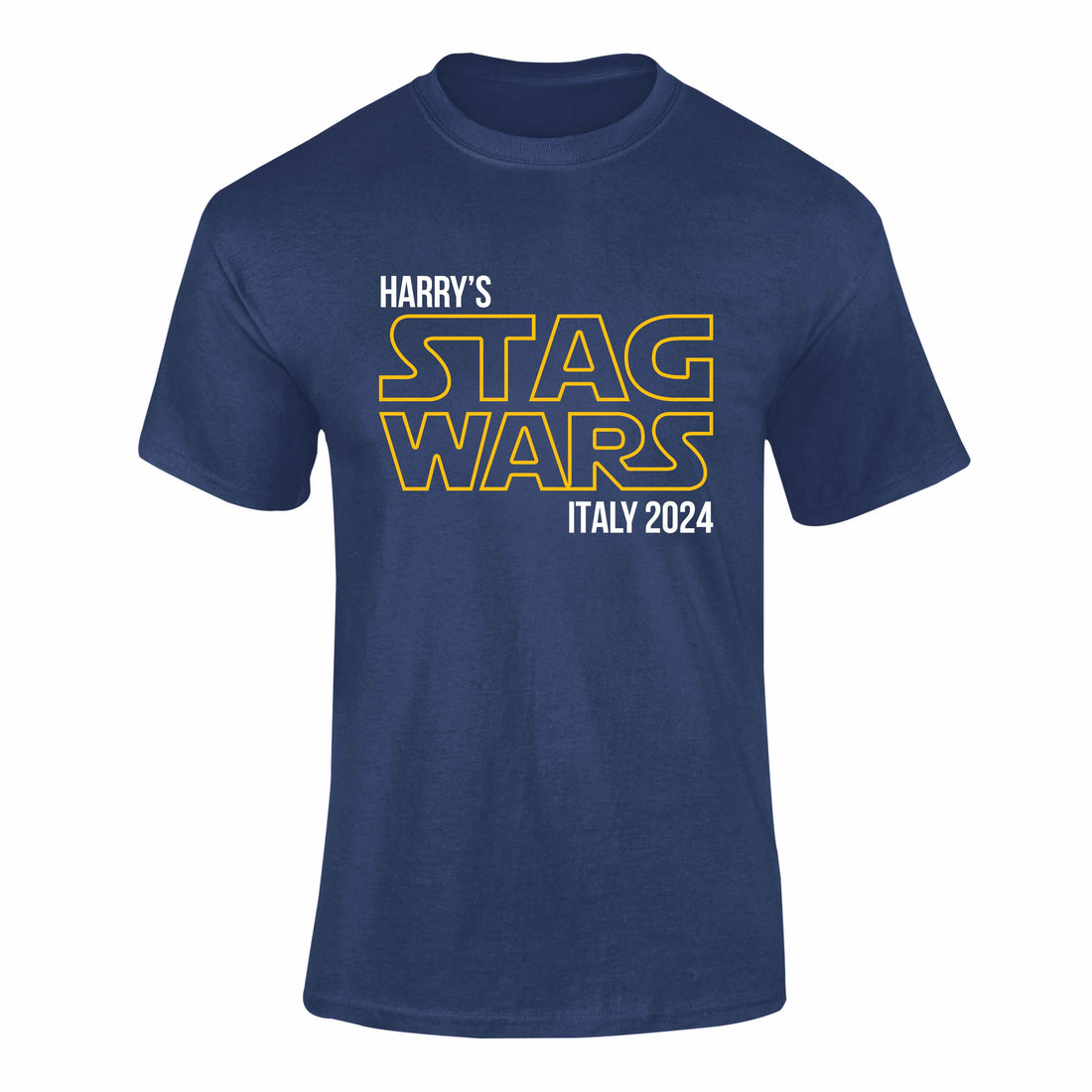 Personalised Stag Wars Stag T-Shirt